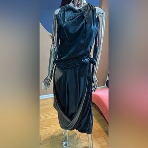 Vivienne Westwood Asymmetrical Black Dress